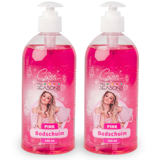 1+1 GRATIS - Camille Pink badschuim - 500 ml