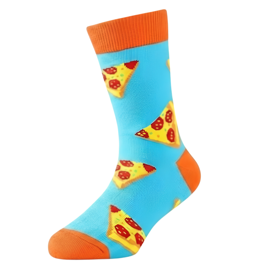 1 Paar sokken Pizza - maat 36-43