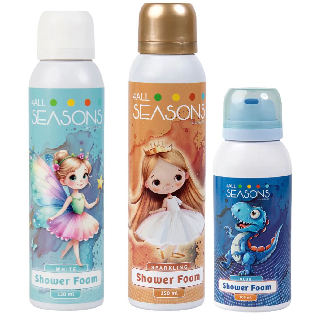 2+1 GRATIS - 2x 4All Seasons Shower Foam 150 ml + 1x Shower Foam 100 ml GRATIS