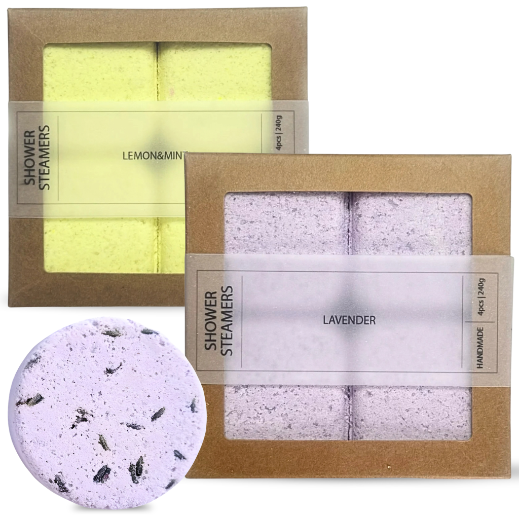 2x Shower steamers - Set van 4 + GRATIS Shower steamer