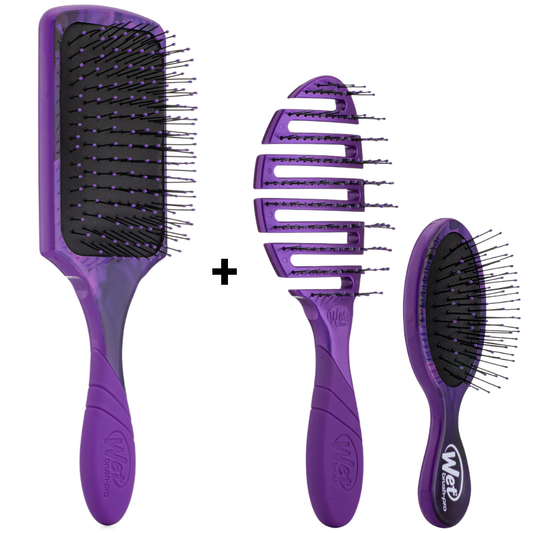 Wetbrush PRO Paddle Detangler + GRATIS Flex Dry én MINI Detangler