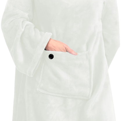 Verwarmde deken met mouwen