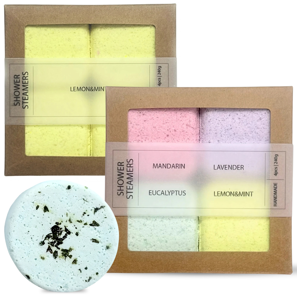 2x Shower steamers - Set van 4 + GRATIS Shower steamer