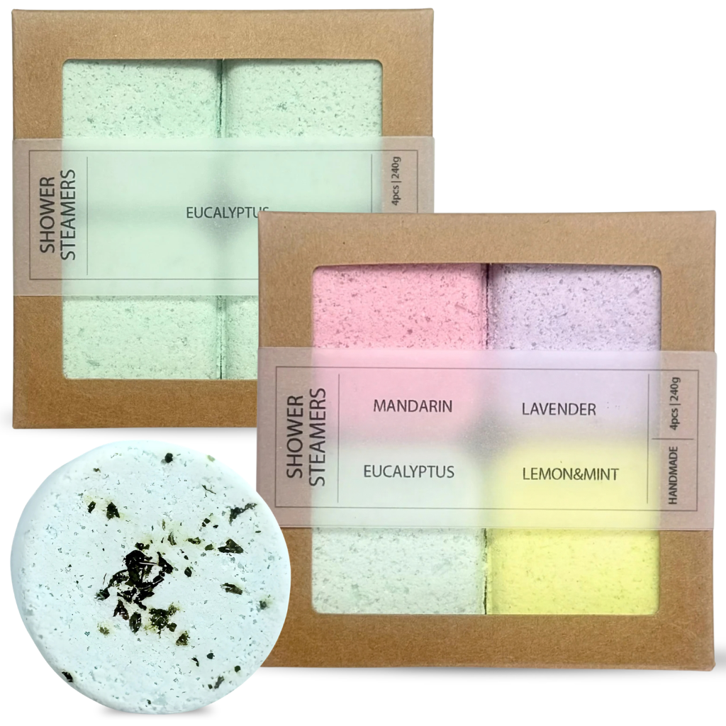 2x Shower steamers - Set van 4 + GRATIS Shower steamer