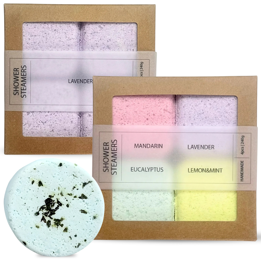 2x Shower steamers - Set van 4 + GRATIS Shower steamer