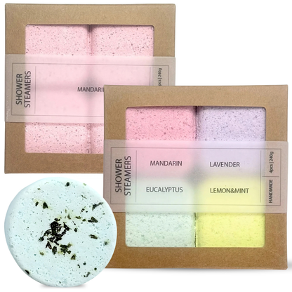 2x Shower steamers - Set van 4 + GRATIS Shower steamer