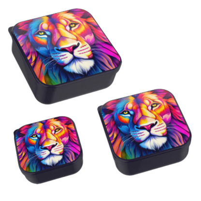 Lunch- en snackdoosjes (Set van 3) - Small