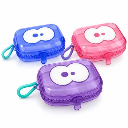 Fruitfriends Koekjesdoos - Transparant Neon