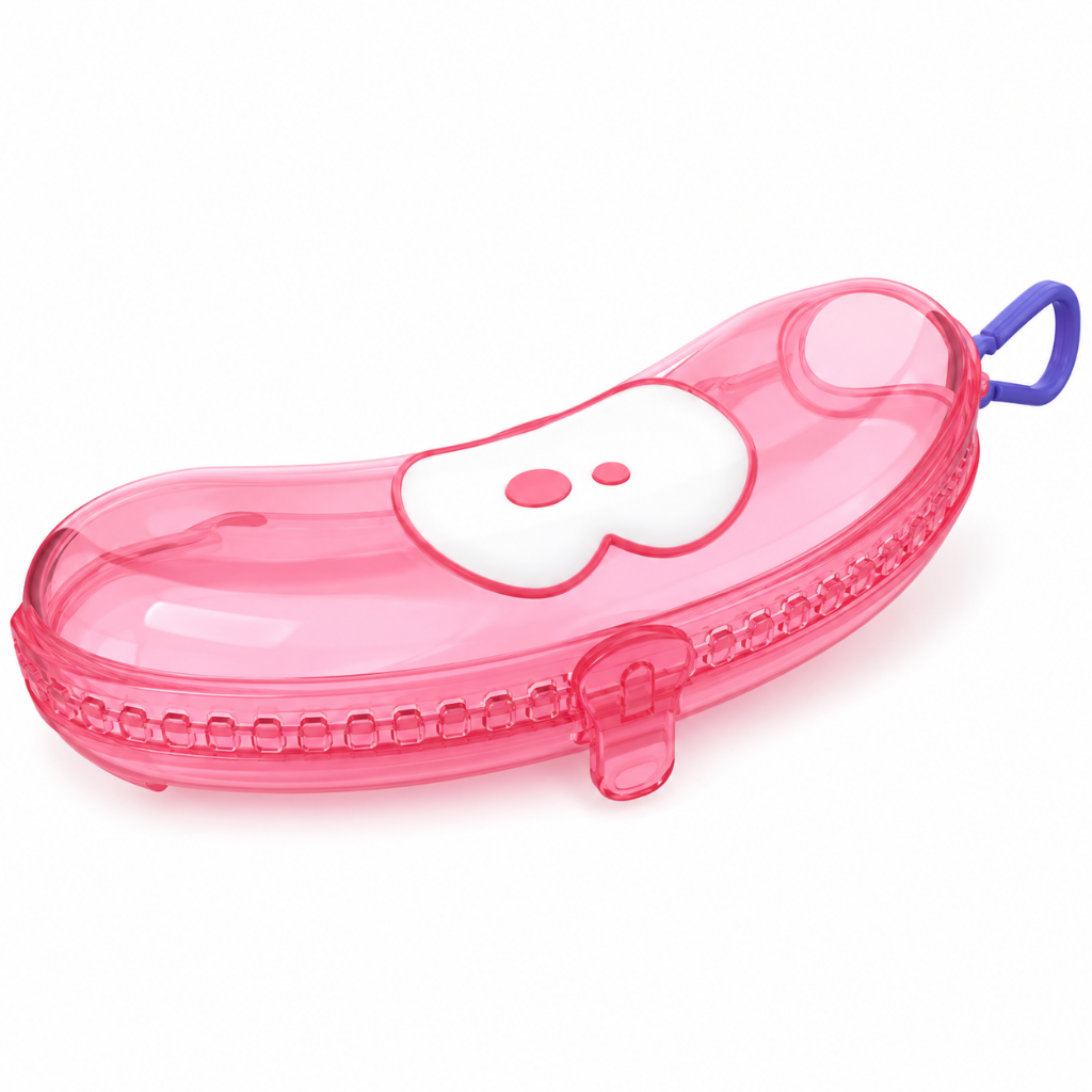 Fruitfriends Bananendoos - Transparant Neon