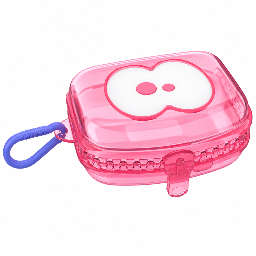 Fruitfriends Koekjesdoos - Transparant Neon