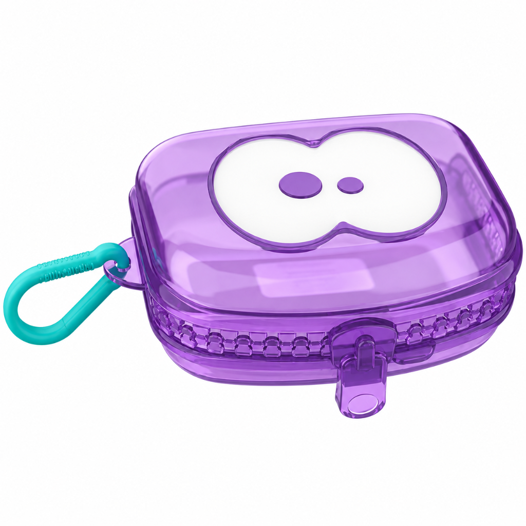 Fruitfriends Koekjesdoos - Transparant Neon