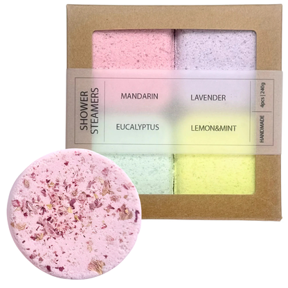 Shower steamers - Set van 4 + GRATIS Shower steamer
