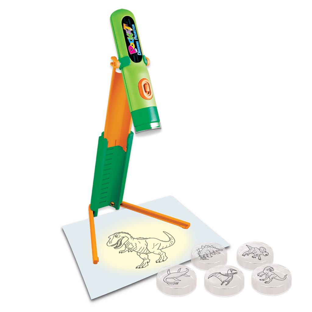Tekenprojector dinosaurus