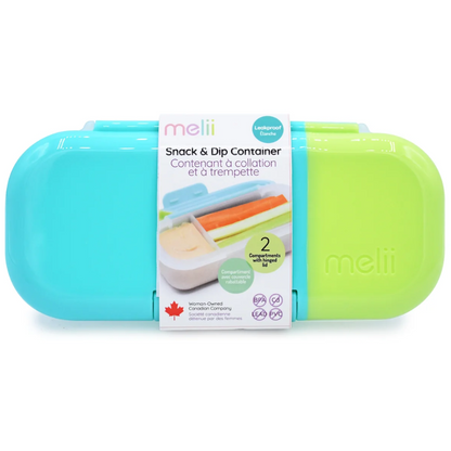 Melii - Snack & dip container