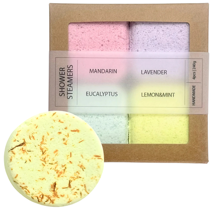 Shower steamers - Set van 4 + GRATIS Shower steamer