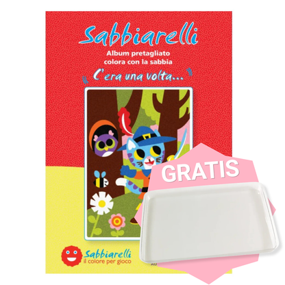 Zandschilderen - Tekeningen set + GRATIS transparant onderblad