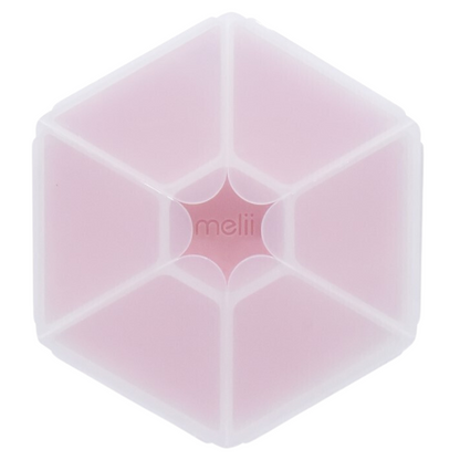 Melii - Hexagon snackbox met 6 compartimenten