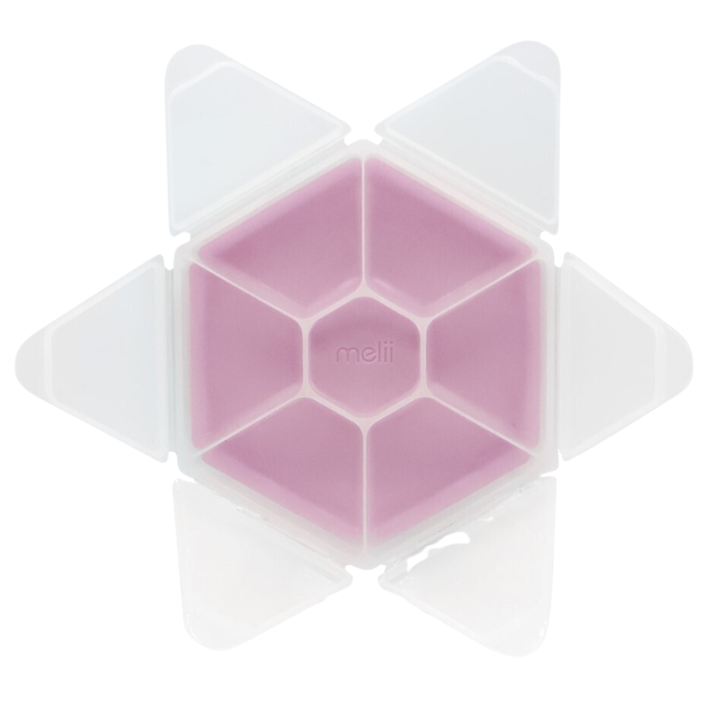 Melii - Hexagon snackbox met 6 compartimenten