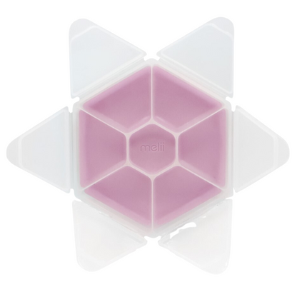 Melii - Hexagon snackbox met 6 compartimenten