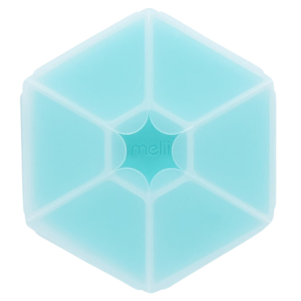 Melii - Hexagon snackbox met 6 compartimenten