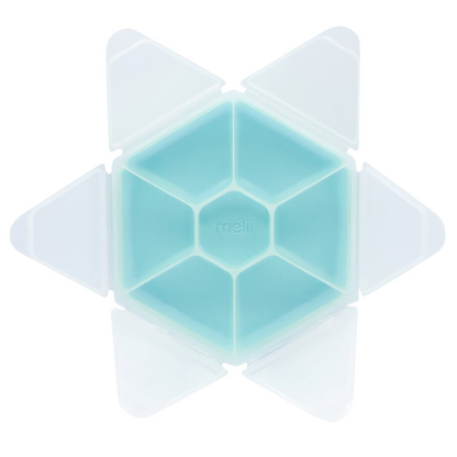 Melii - Hexagon snackbox met 6 compartimenten