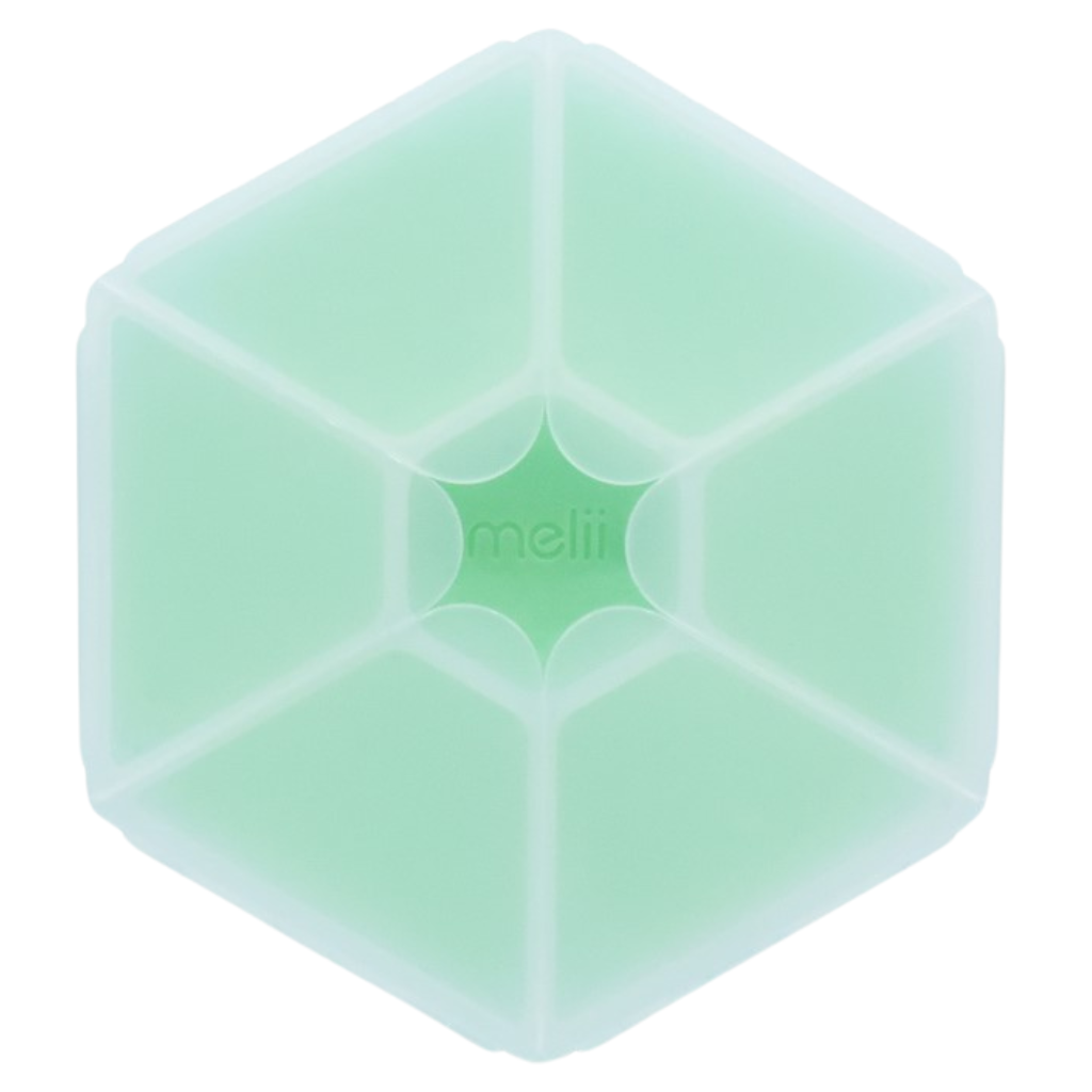 Melii - Hexagon snackbox met 6 compartimenten