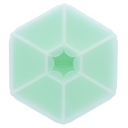 Melii - Hexagon snackbox met 6 compartimenten