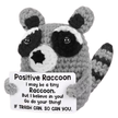 Raccoon - 8 cm