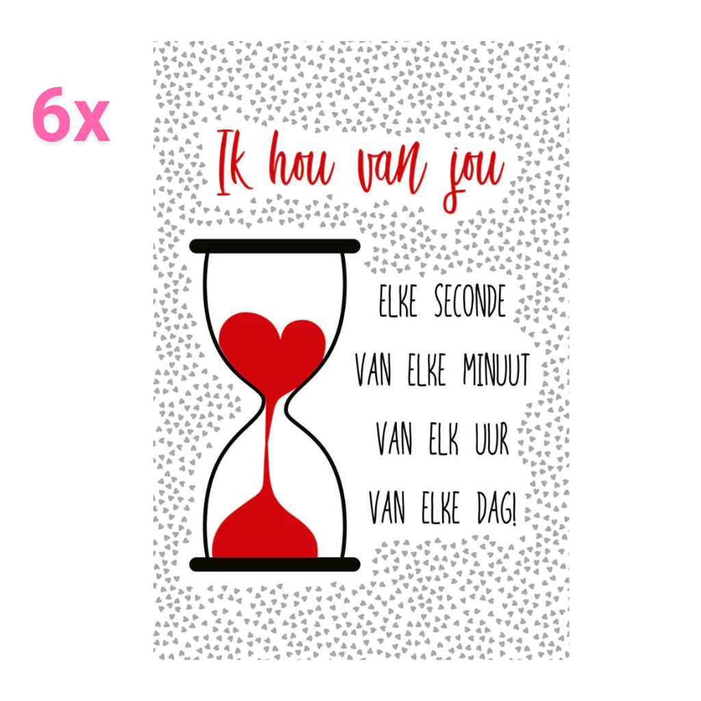 Liefdeskaart - Ik hou van je