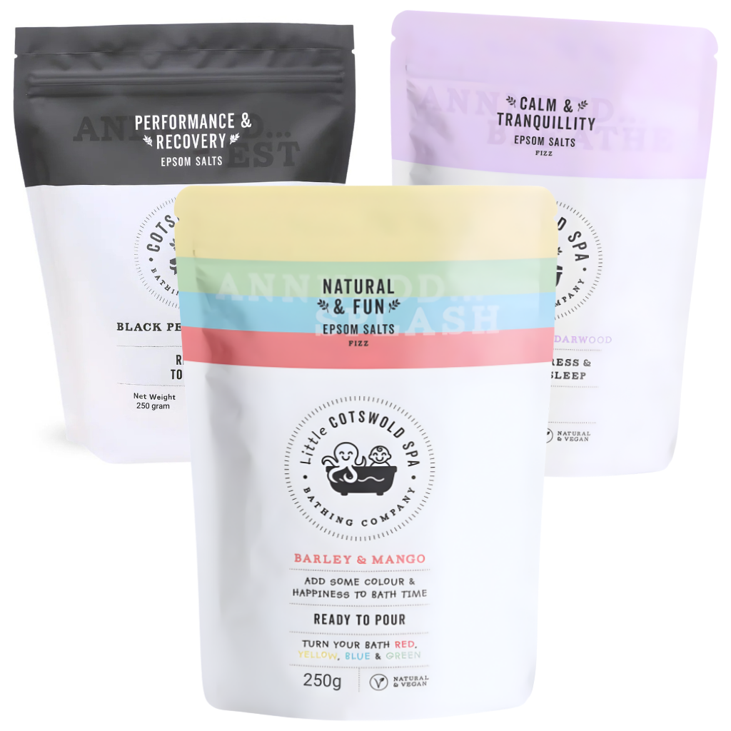 Epsomzout testpakket - 3x 250 gram