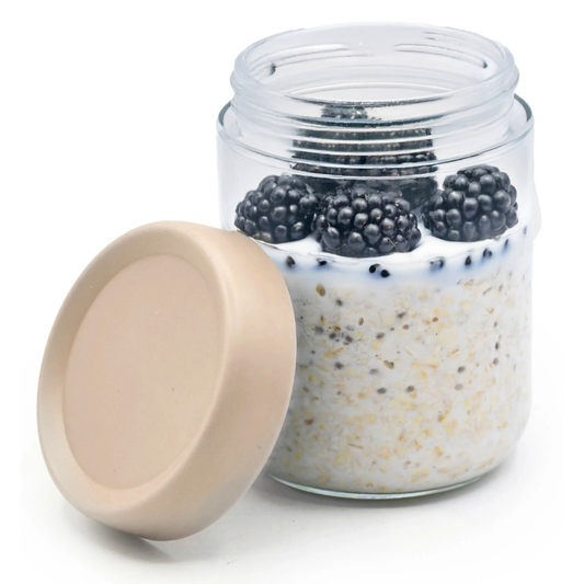 Melii - Glazen potten overnight oats