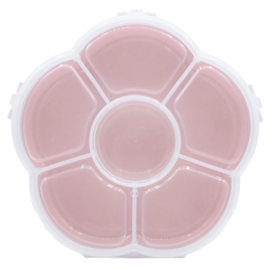 Melii - Flower snackbox met 6 compartimenten