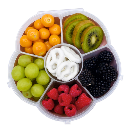 Melii - Flower snackbox met 6 compartimenten