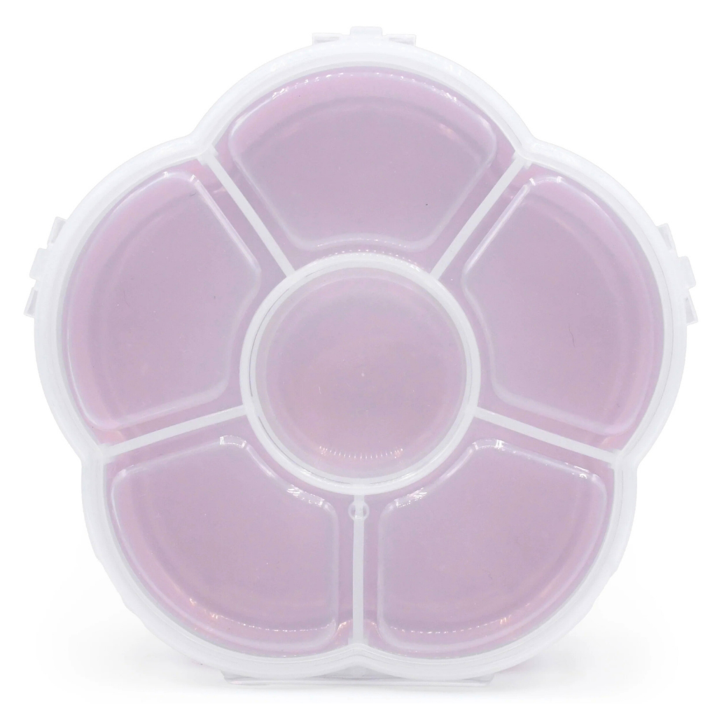 Melii - Flower snackbox met 6 compartimenten