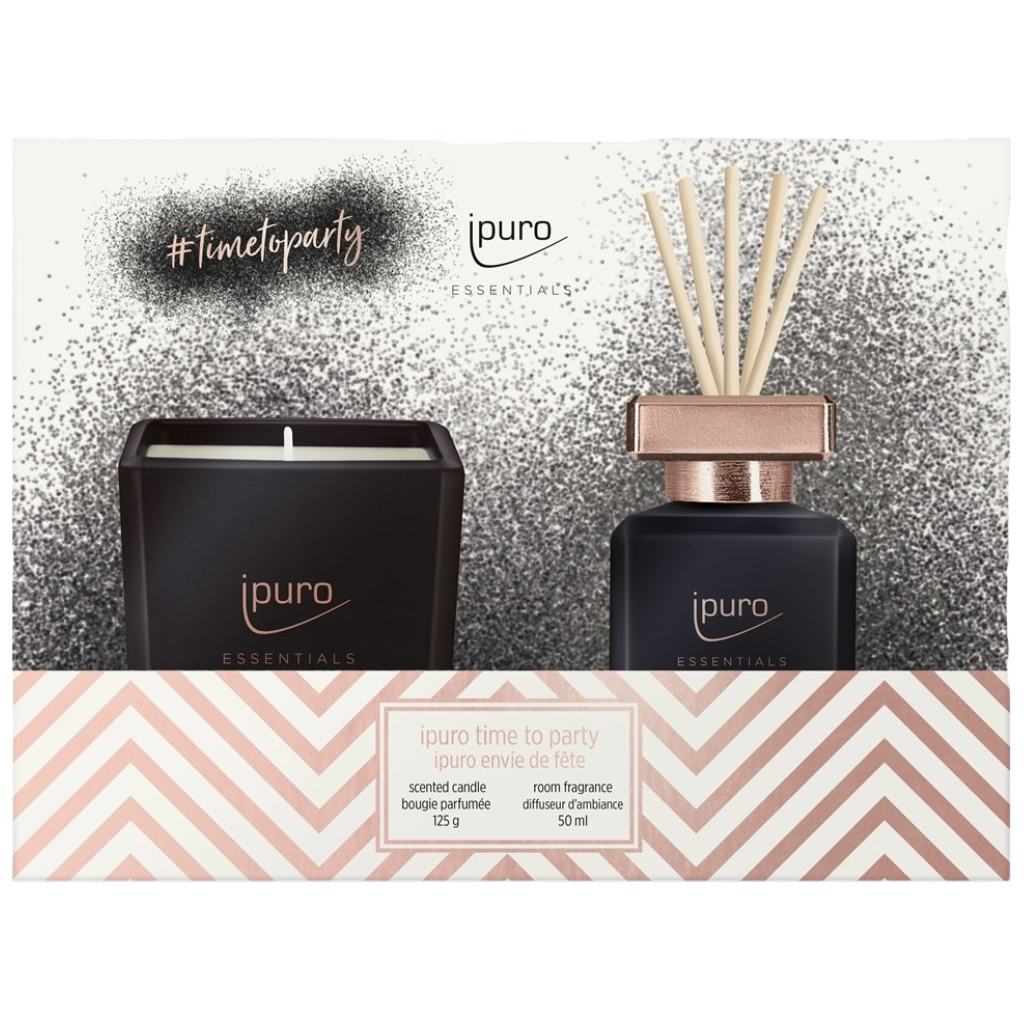 Giftset met geurstokjes & kaars