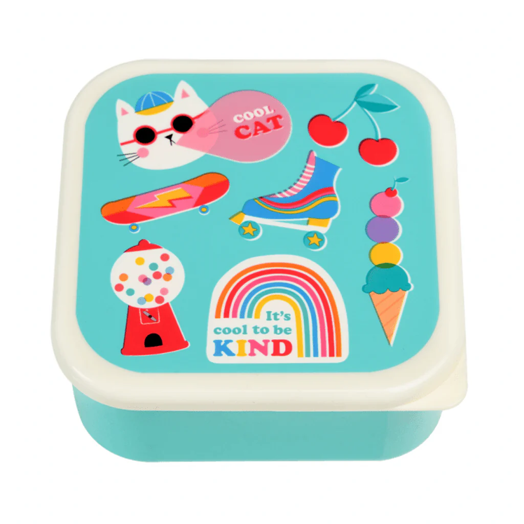 Lunch- en snackdoosjes (Set van 3) - Small