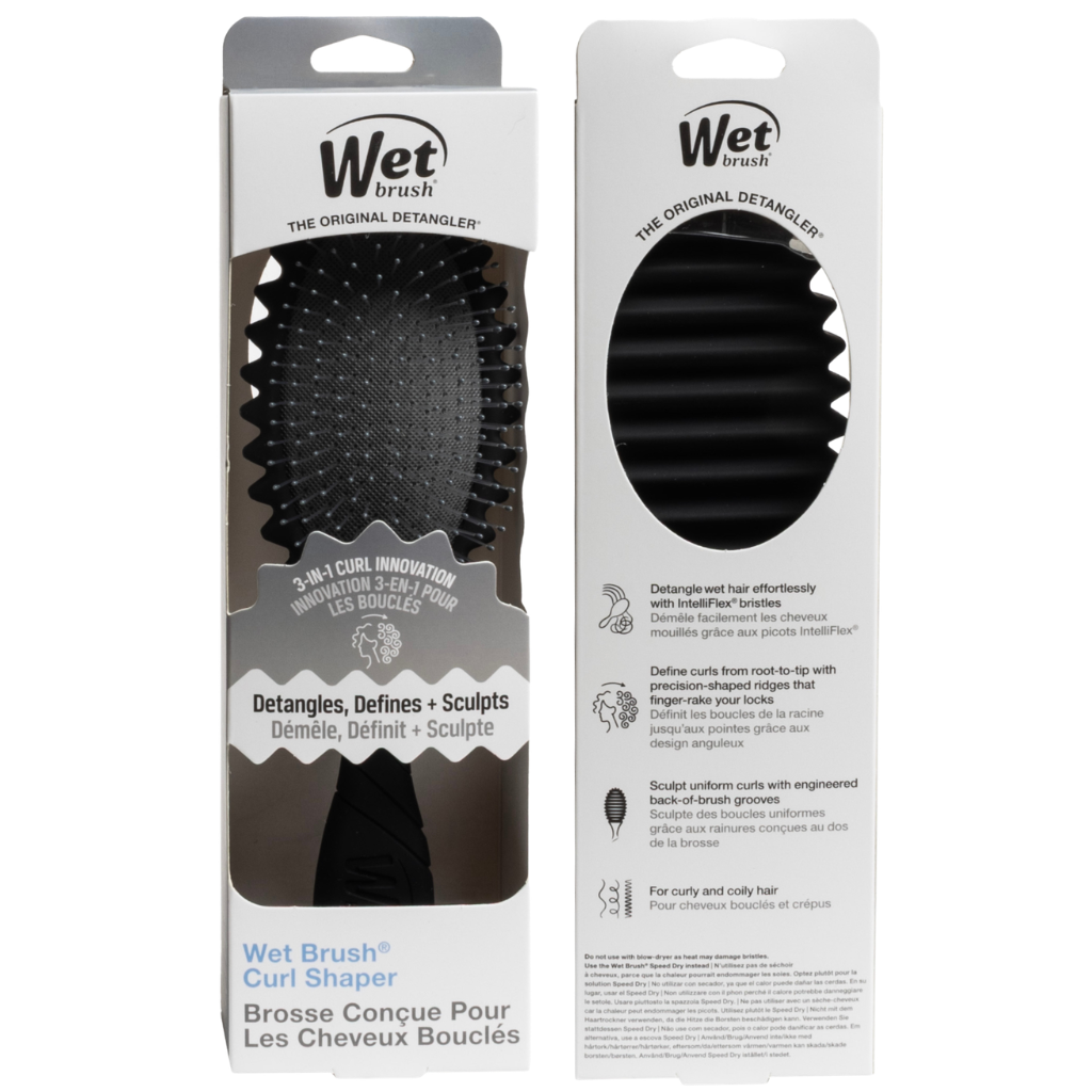 Wetbrush Curl Shaper - Zwart