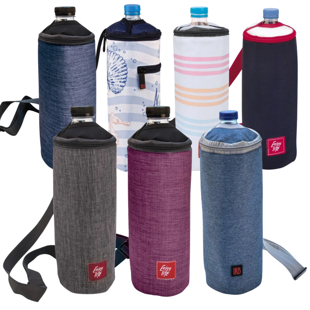 Koeltas Hanging - On The Go & Drinkfles koeltas 1,5L + GRATIS Ice Bricks