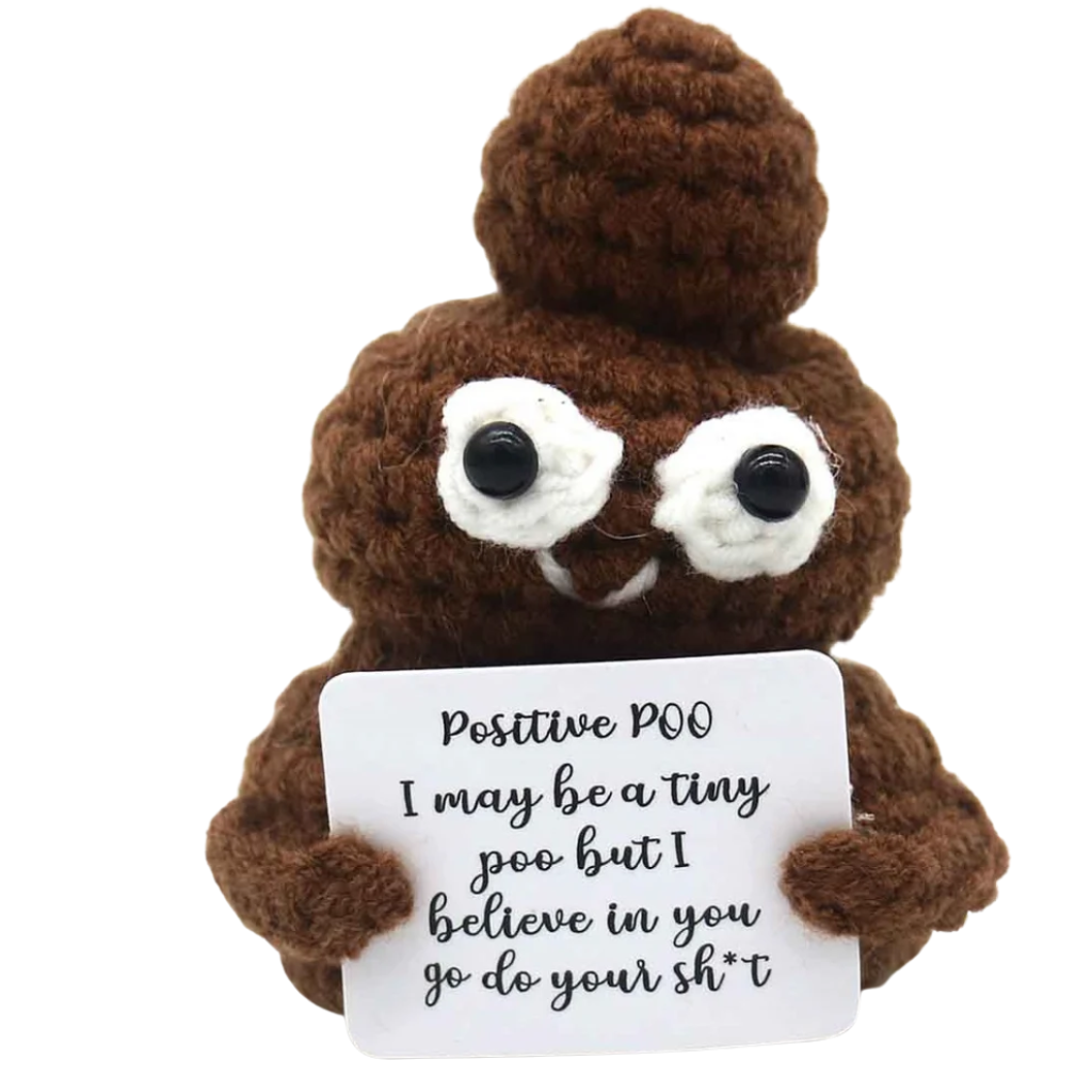 Positief Knuffeltje met Boodschap