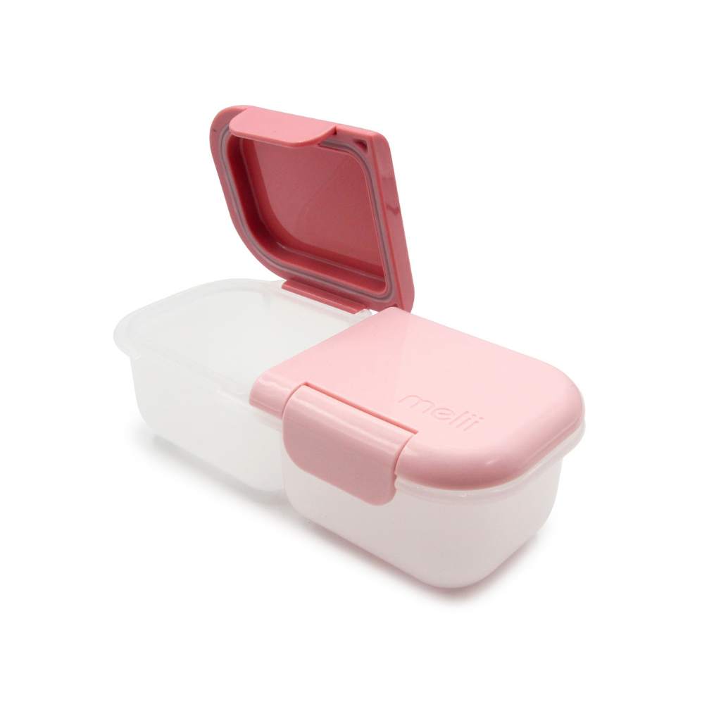Melii - Snackbox met 2 compartimenten - 2 stuks
