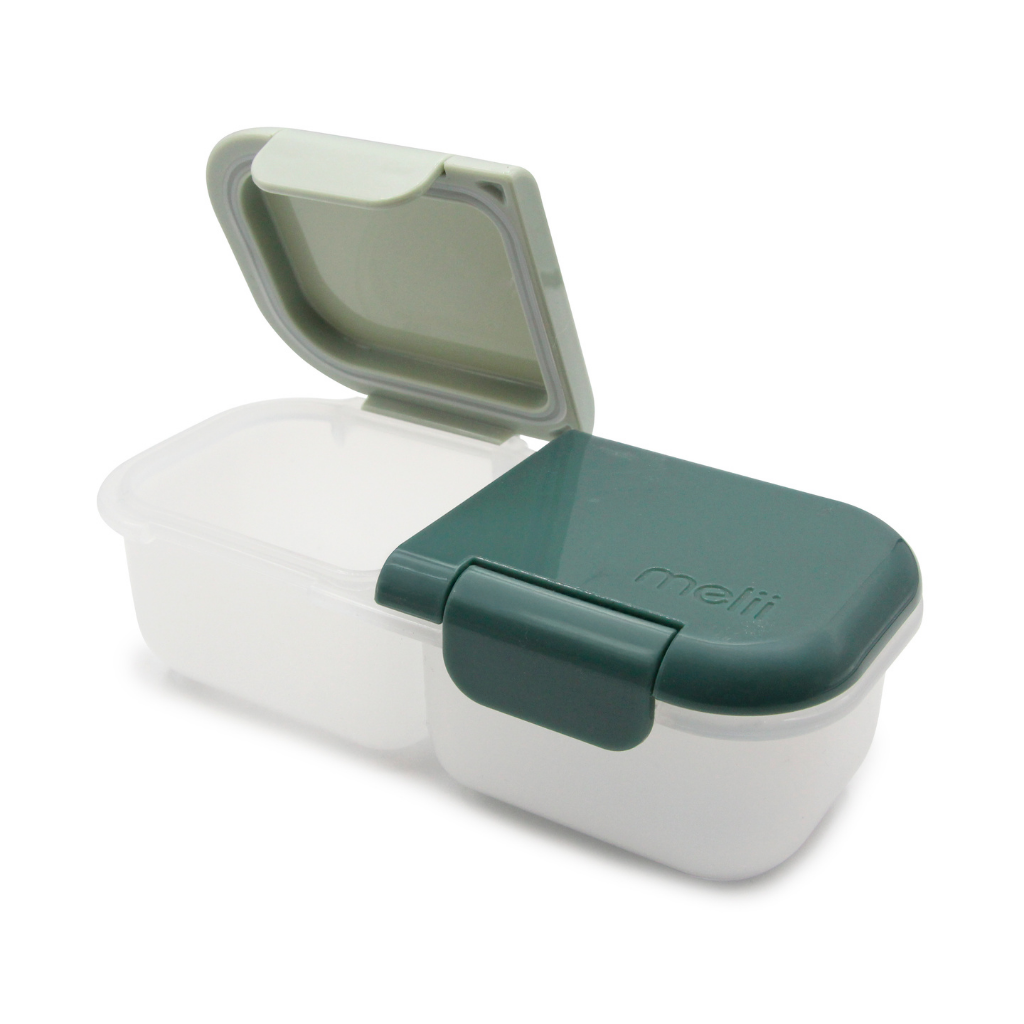 Melii - Snackbox met 2 compartimenten - 2 stuks