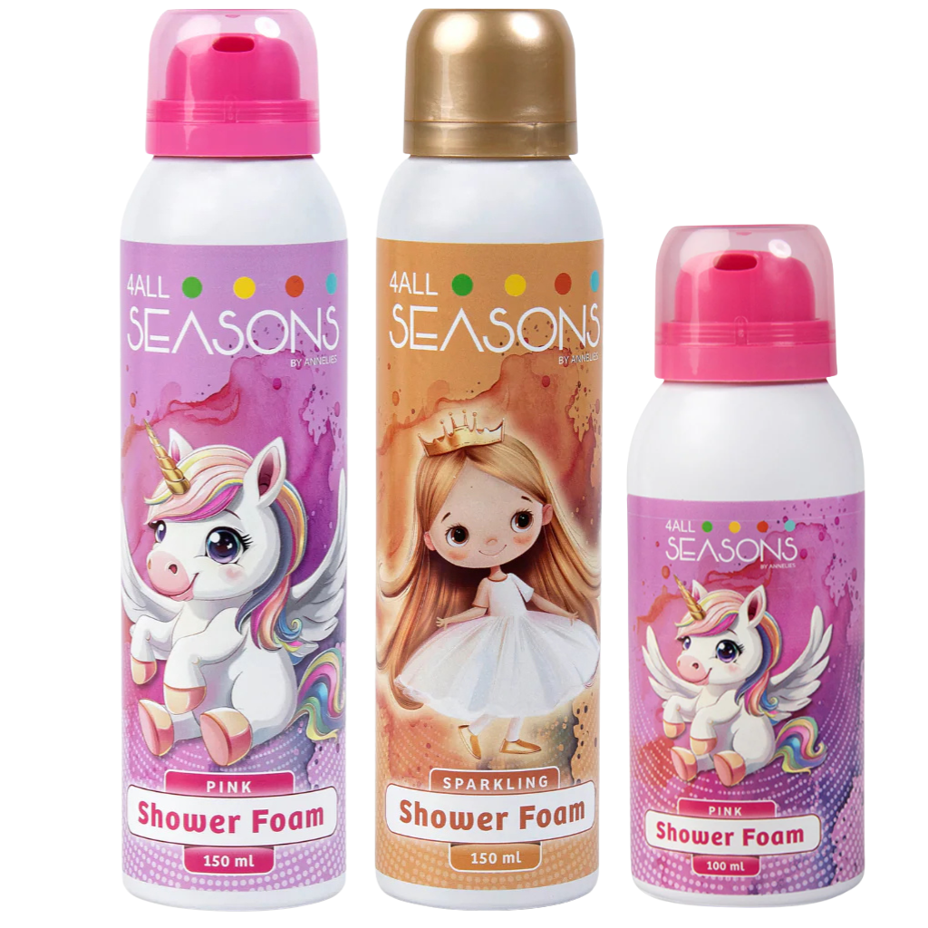2+1 GRATIS - 2x 4All Seasons Shower Foam 150 ml + 1x Shower Foam 100 ml GRATIS
