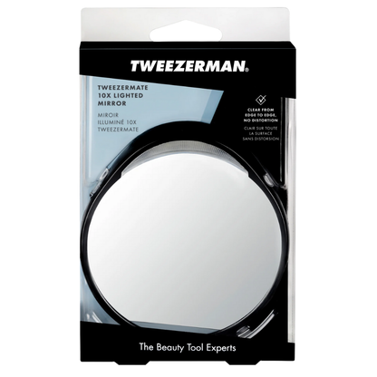 Tweezerman - 10x vergrotende spiegel met licht
