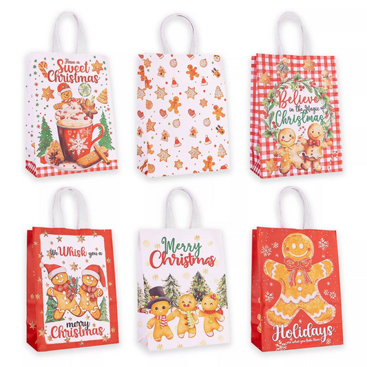 Cadeauzakje Kerst - Gingerbread XS