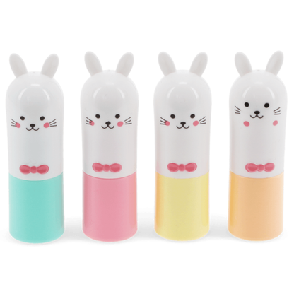 Mini markeerstiften voor kinderen in Bunny-thema (set van 4)