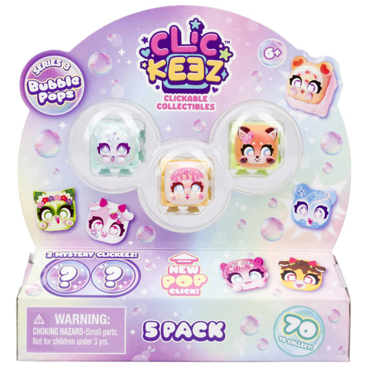 Clickeez S3 - Bubble Pops - 5-pack