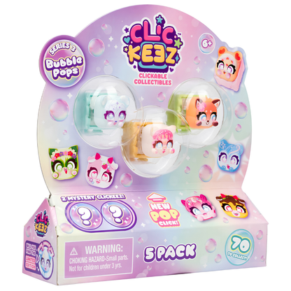Clickeez S3 - Bubble Pops - 5-pack