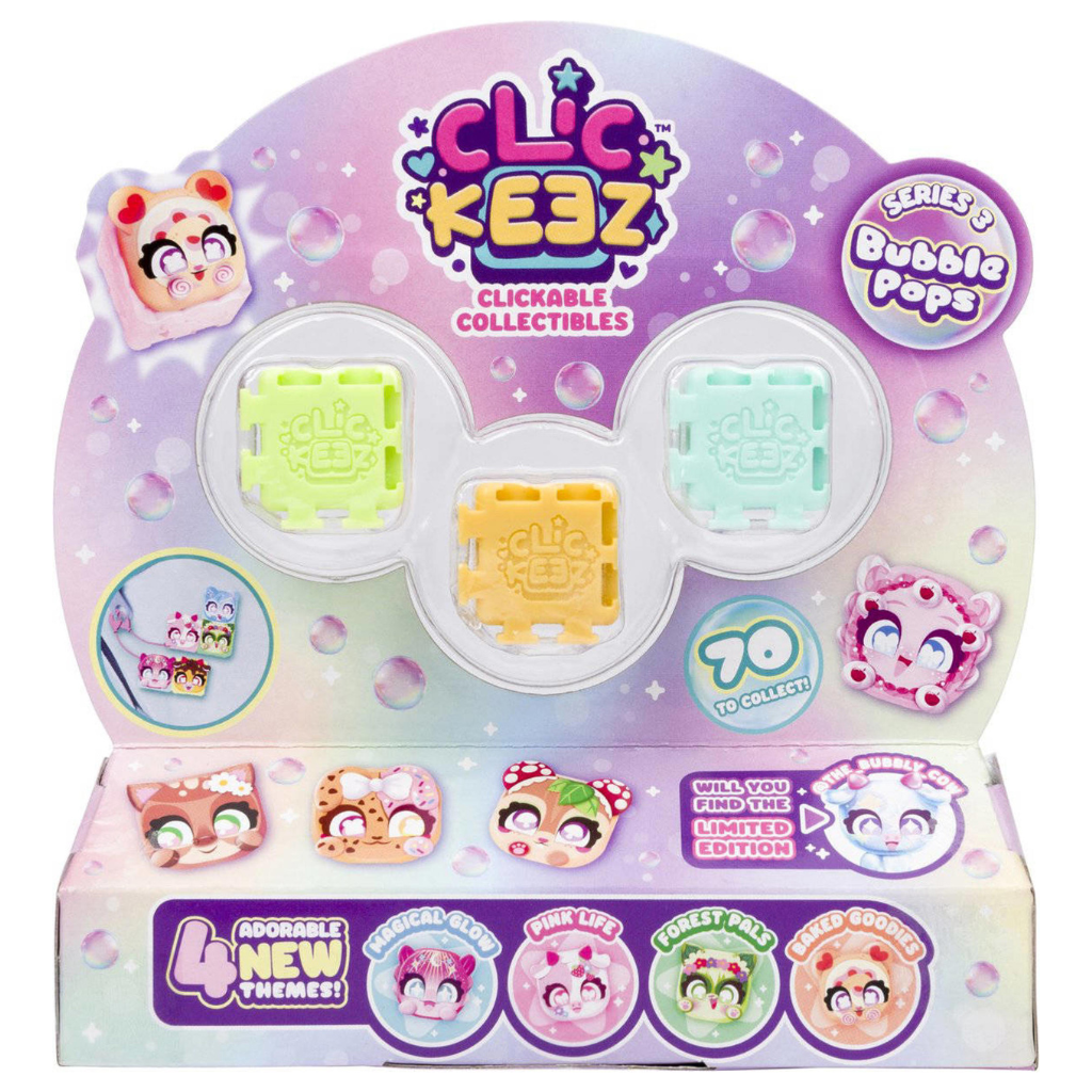 Clickeez S3 - Bubble Pops - 5-pack