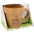 Bloempot mok - Bedankt
