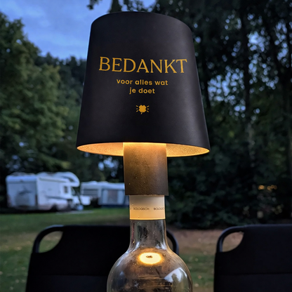 LED oplaadbare fleslamp - Bedankt voor alles